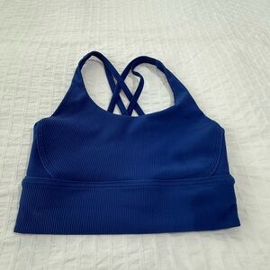 LULULEMON ENERGY BRA LONGLINE RIBBED